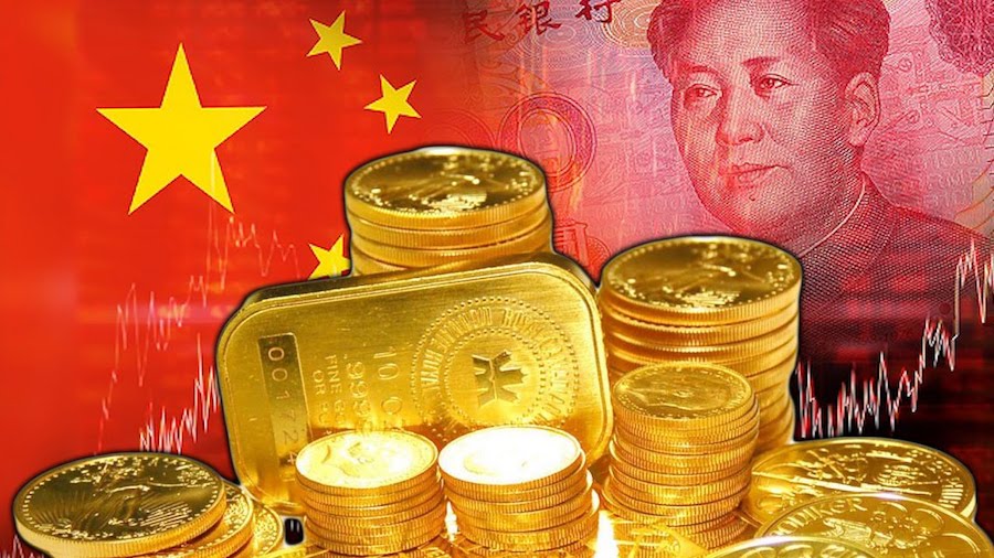Nhập khẩu ròng vàng của Trung Quốc từ Hồng Kông tăng mạnh