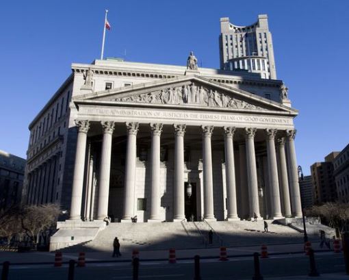 Tòa án tại Manhattan &#8211; nơi xét xử vụ kiện cựu Tổng thống Mỹ Donald Trump bị dọa đánh bom