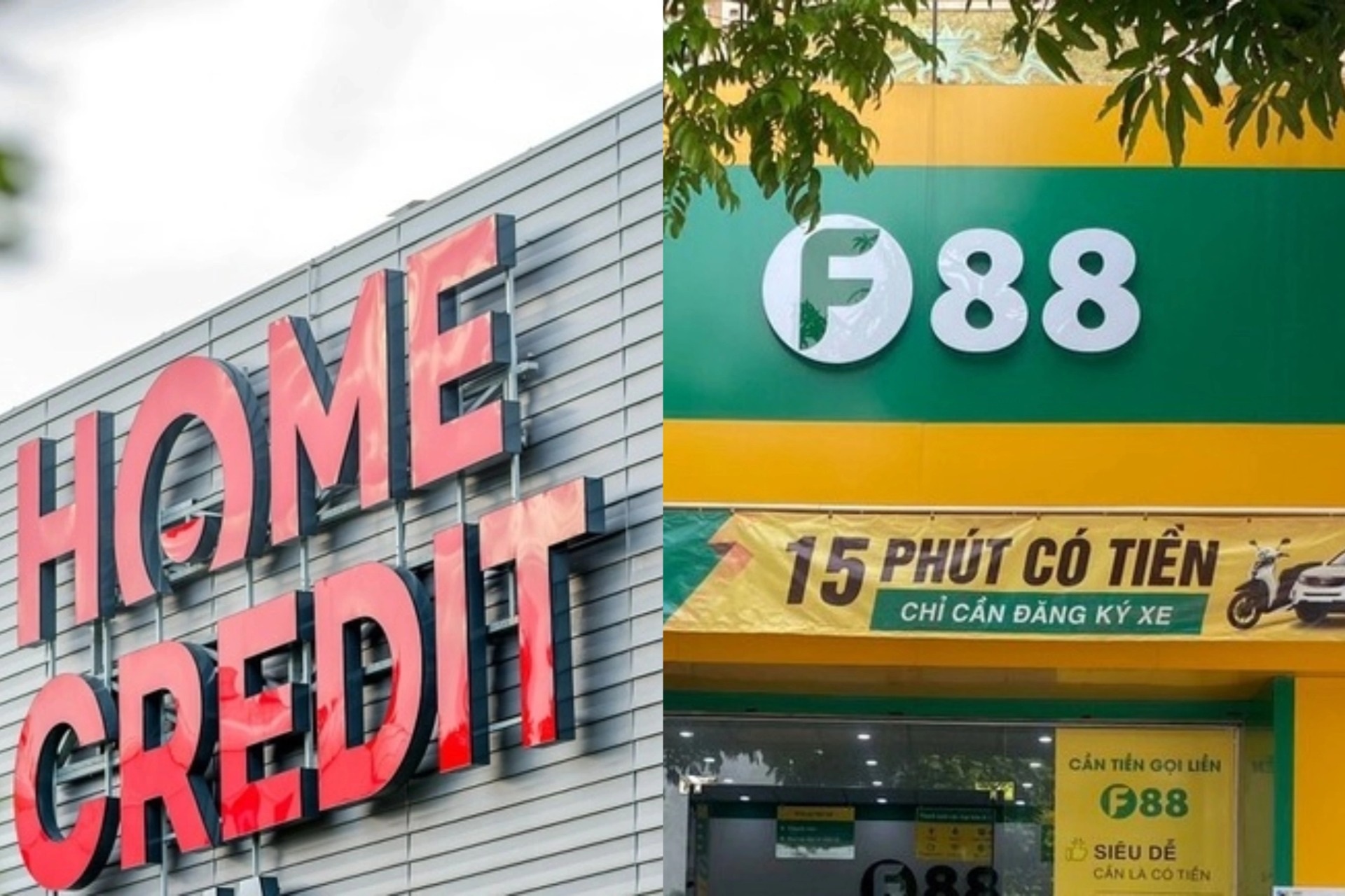 Home Credit và F88 giảm lãi sốc
